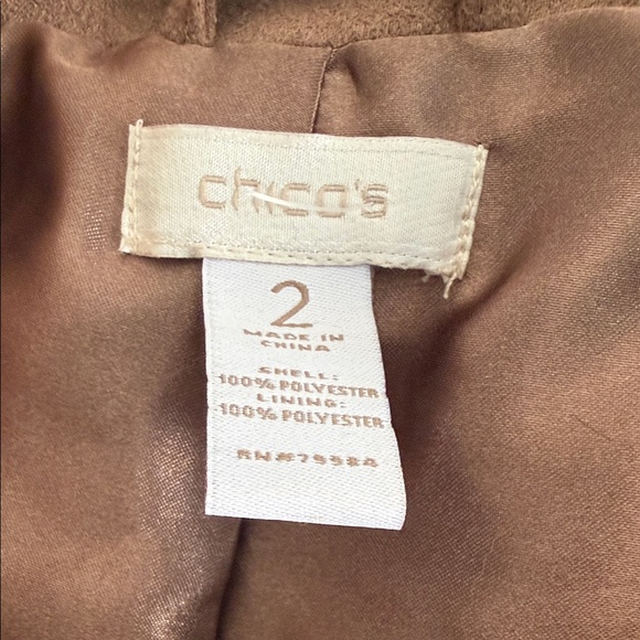 Chico's Brown Women's Blazer - Picture 2 of 3